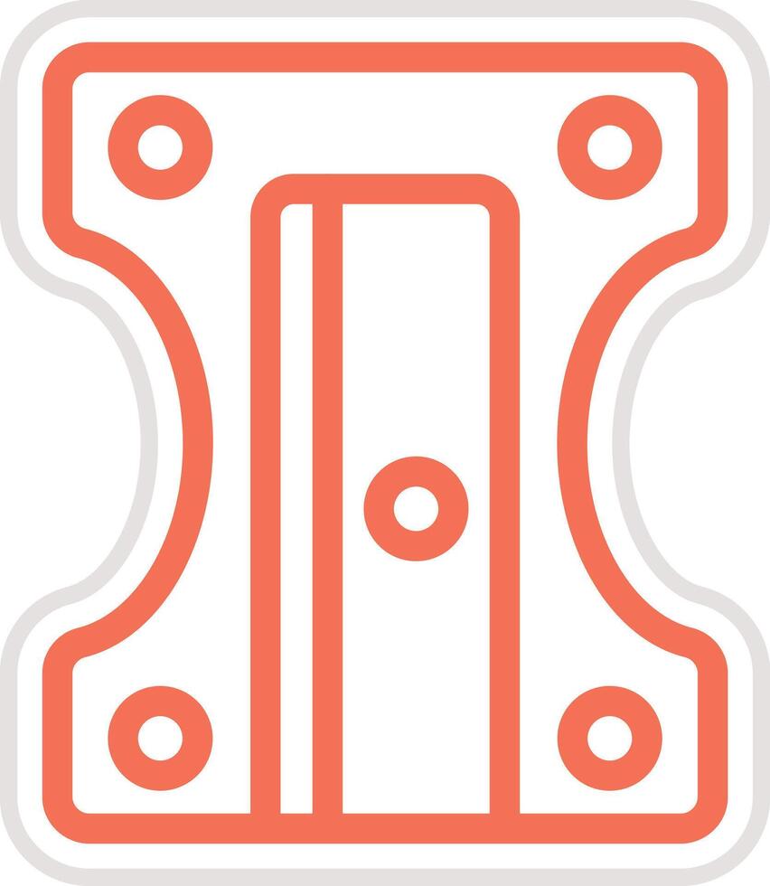 Sharpener Icon Design Illustration vector