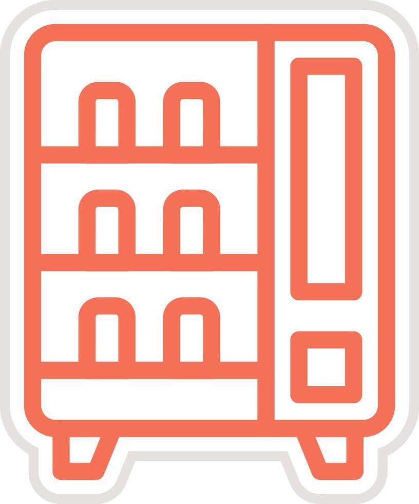 Vending Machine Icon Design Illustration vector