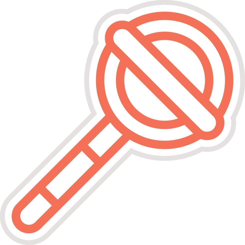 Lollipop Icon Design Illustration vector