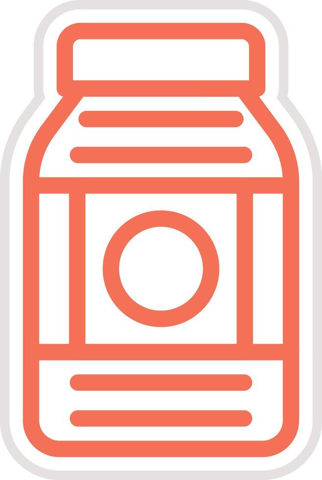 Jar Icon Design Illustration vector