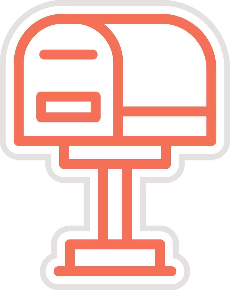 Mail Box Icon Design Illustration vector