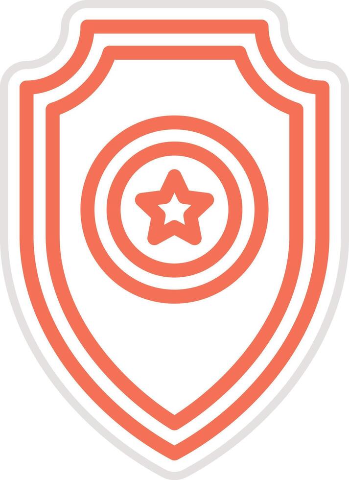 Shield Icon Design Illustration vector