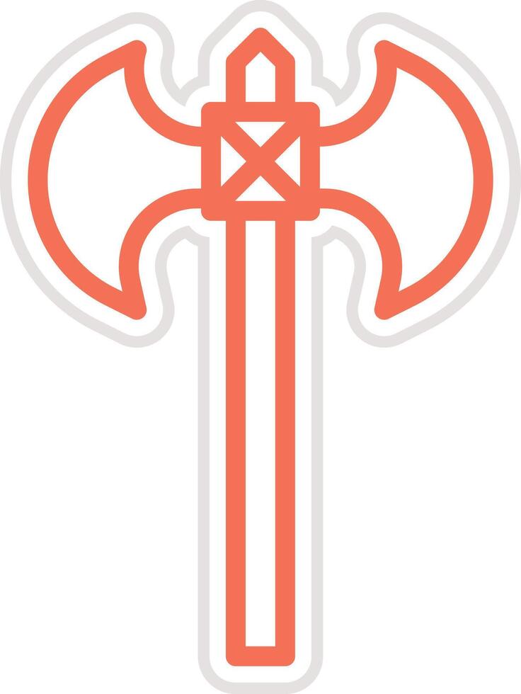 Axe Icon Design Illustration vector