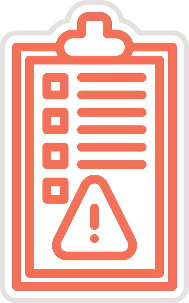 Rules Alert Icon Design Illustration vector