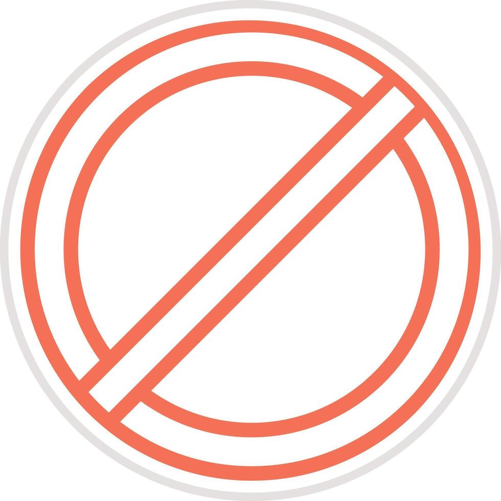 Do not disturb Icon Design Illustration vector