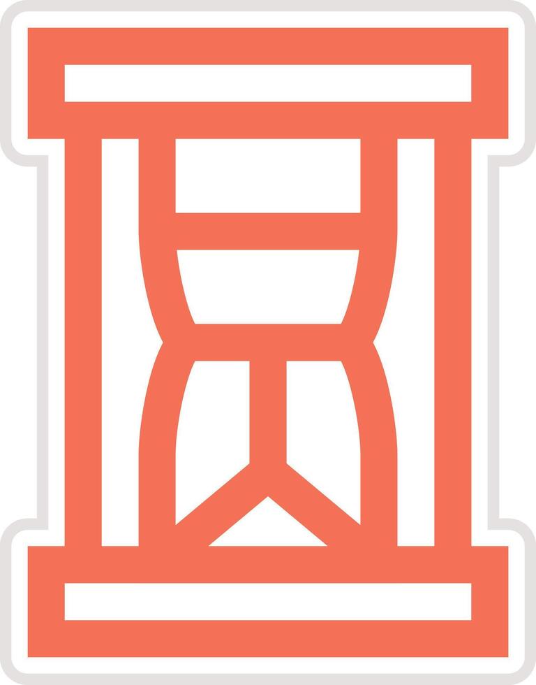 Hourglass Icon Design Illustration vector
