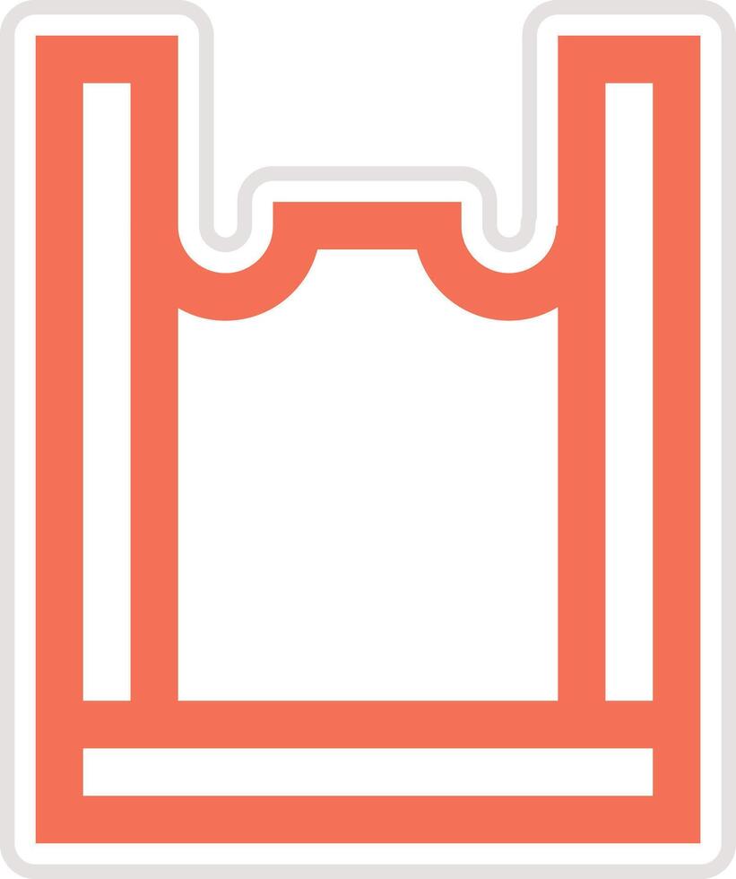 Plastic Bag Icon Design Illustration vector