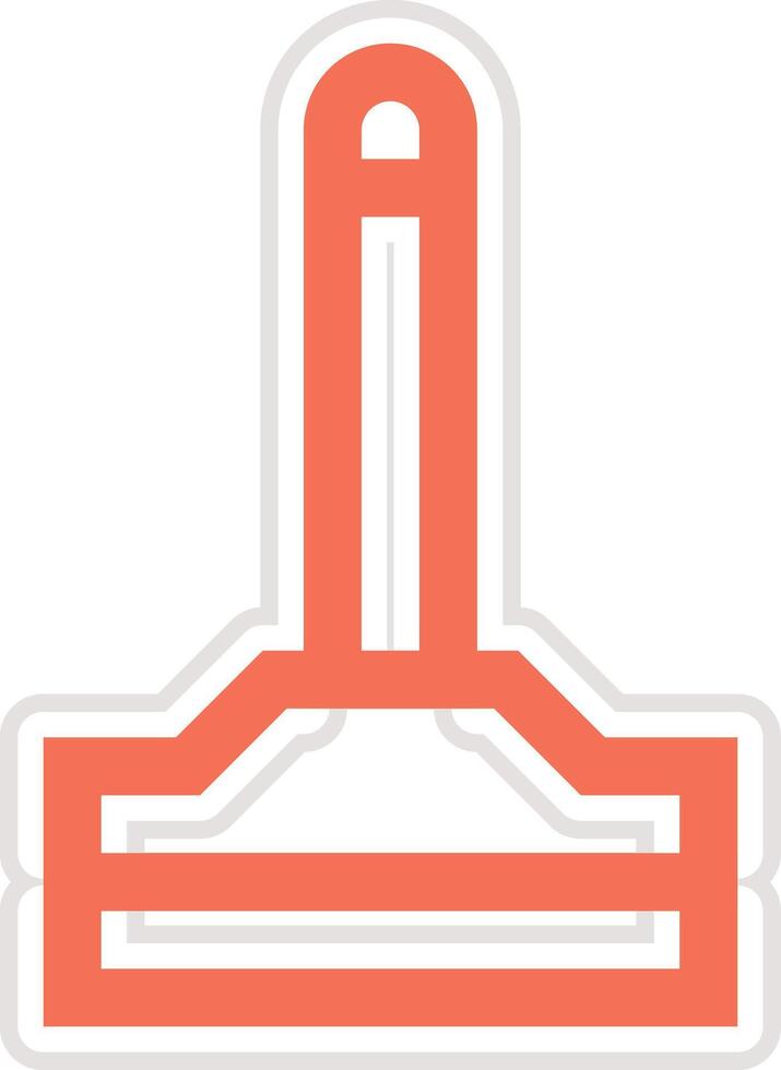 Wiper Icon Design Illustration vector
