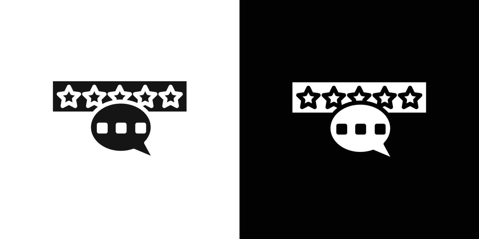 Feedback icon Flat set outline vector