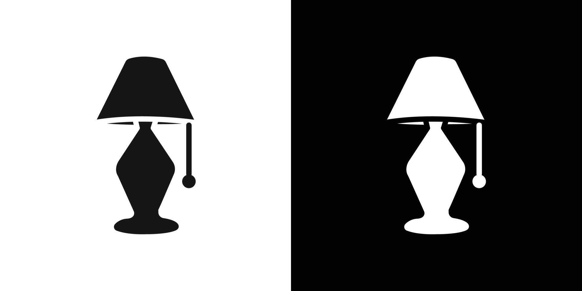 Home light icon Flat set outline vector
