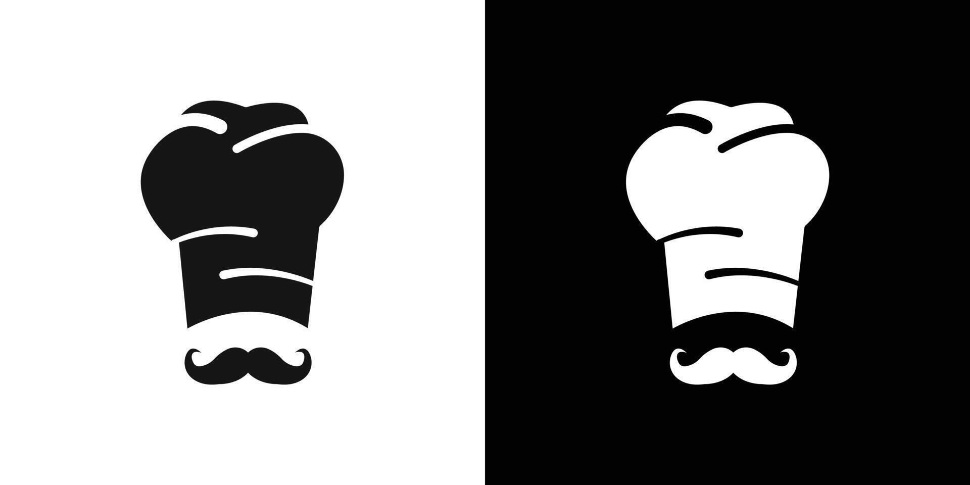 toque icon Flat set outline vector