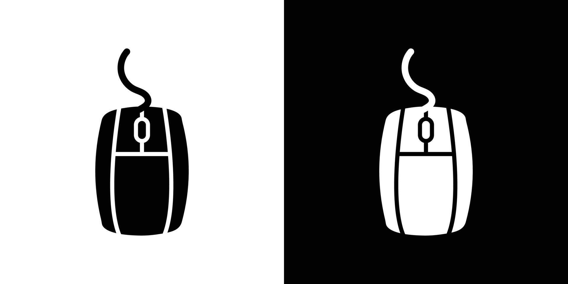 Mouse icon Isolated flat in outline vector