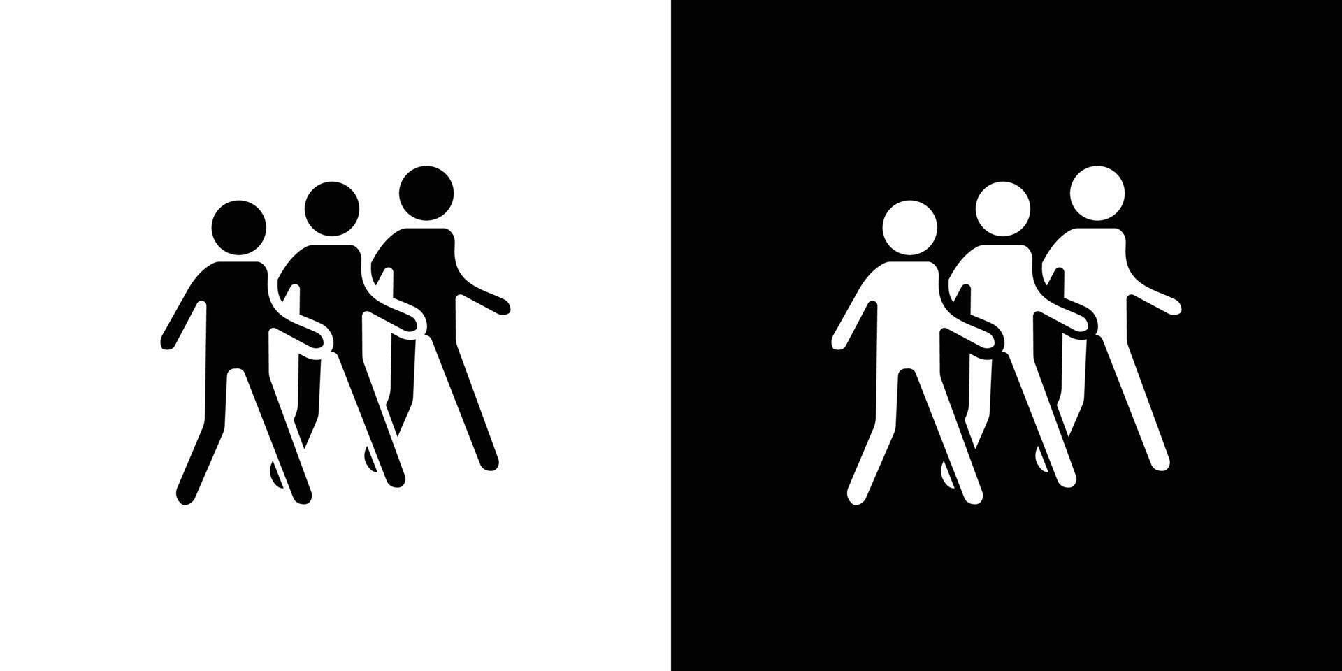 Parade icon Isolated flat in outline vector