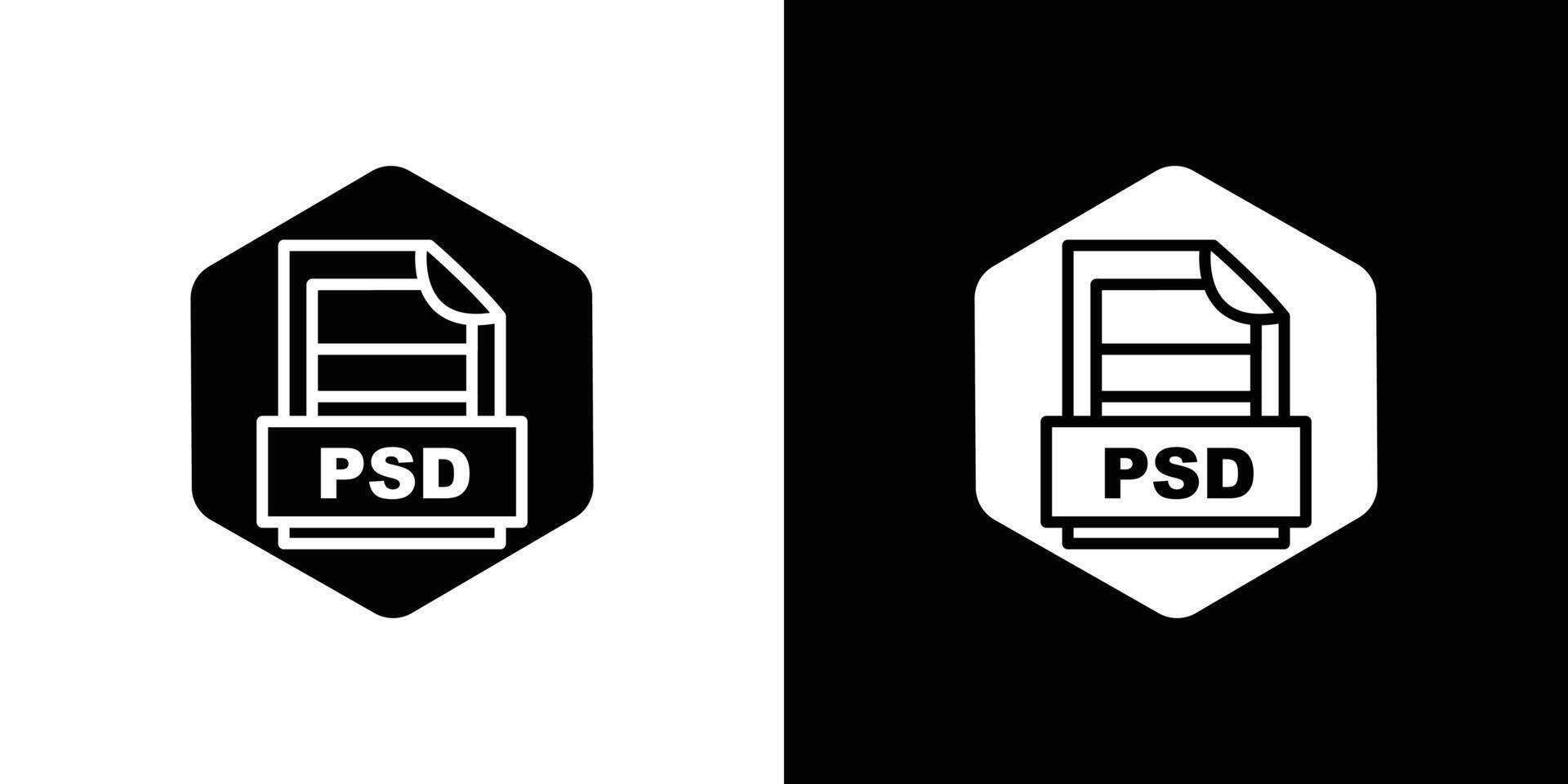 File Format Icon Isolated flat in outline vector