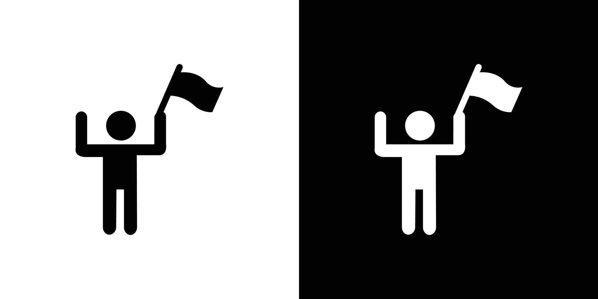 Surrender, capitulate, give up icon Isolated flat in outline vector