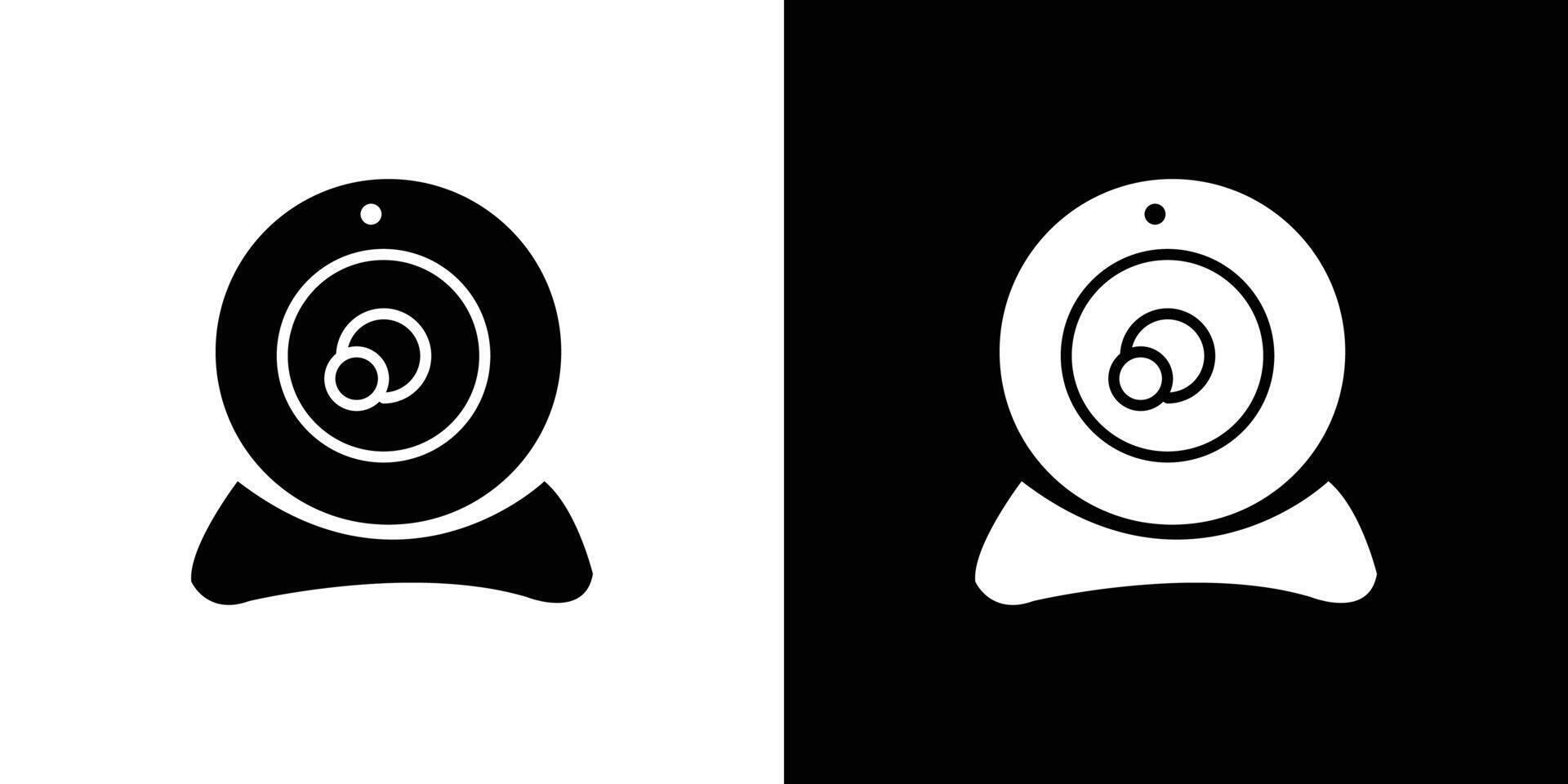 Webcam icon Isolated flat in outline vector