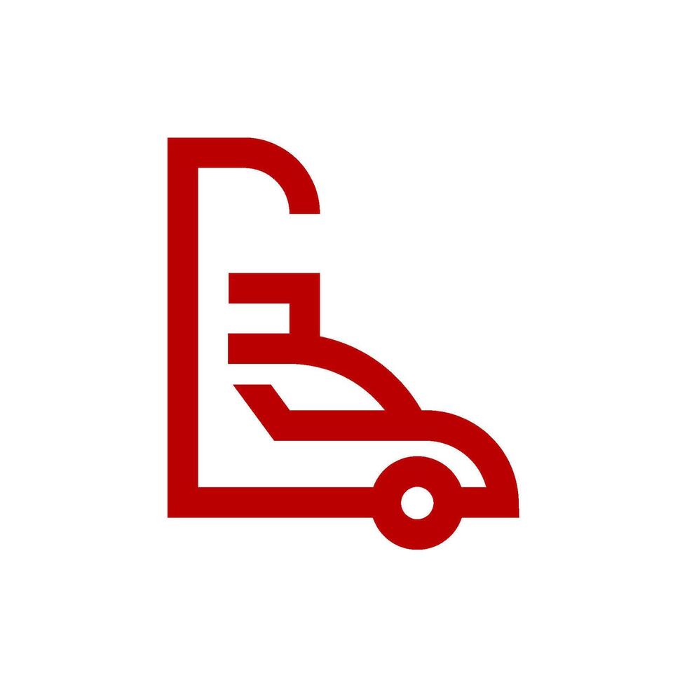 a red truck icon on a white background vector