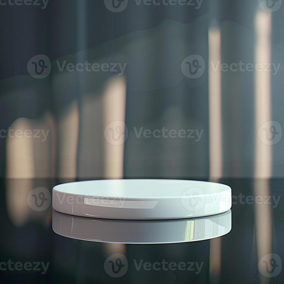 A white object on a table photo