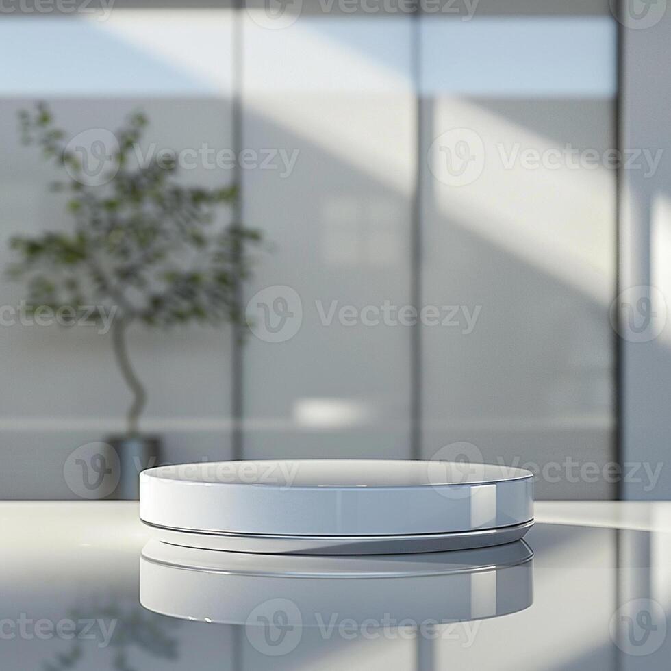 A white object on a table photo
