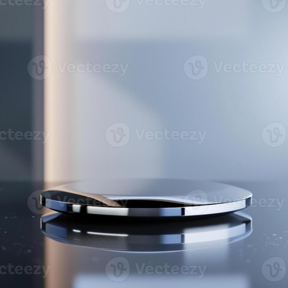 A modern looking device on a table photo
