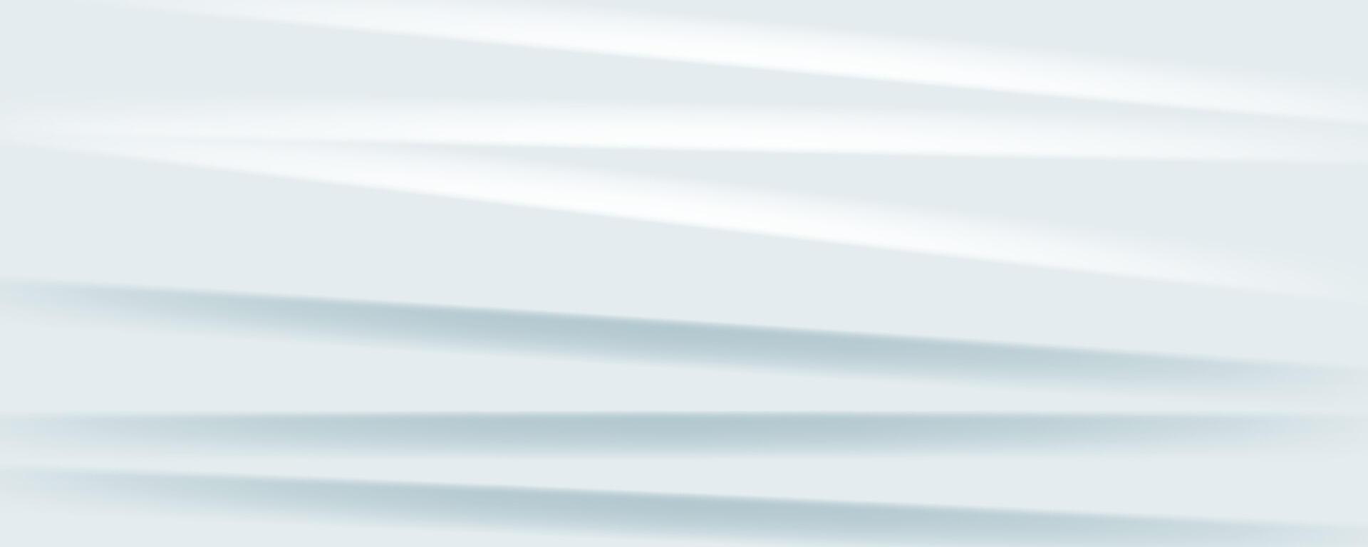 white layered stripe shapes background vector