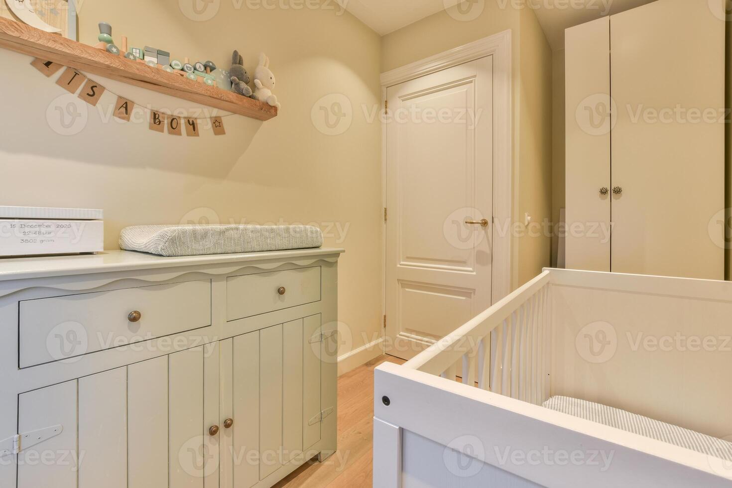 A white door photo