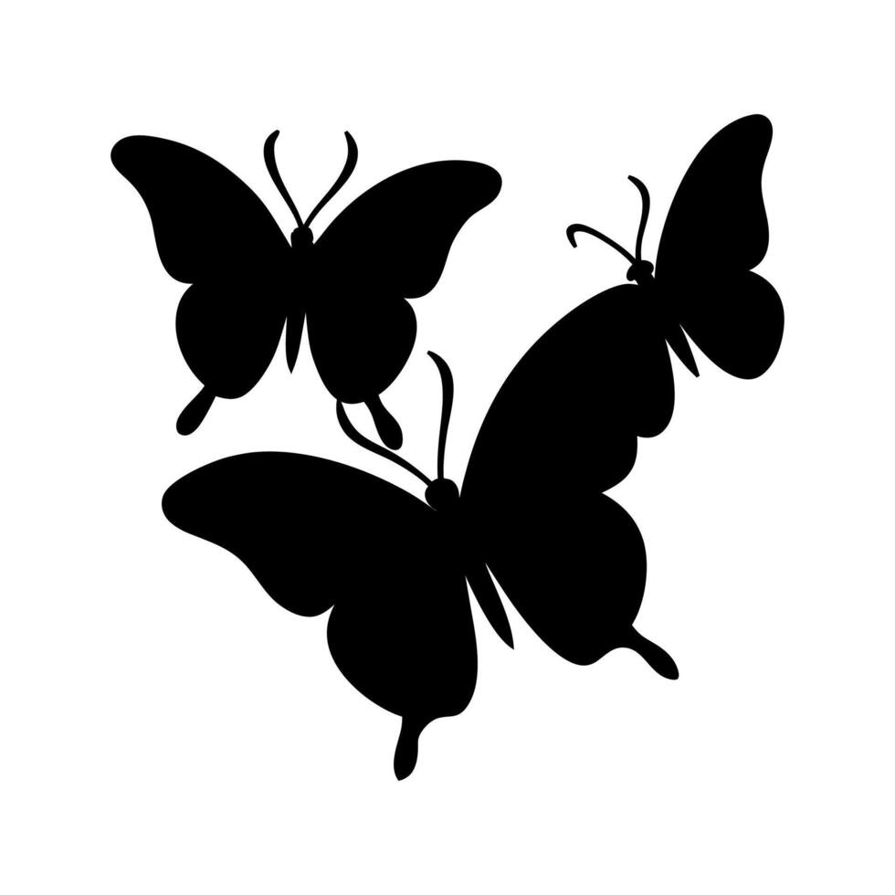 Butterfly silhouette vectorS