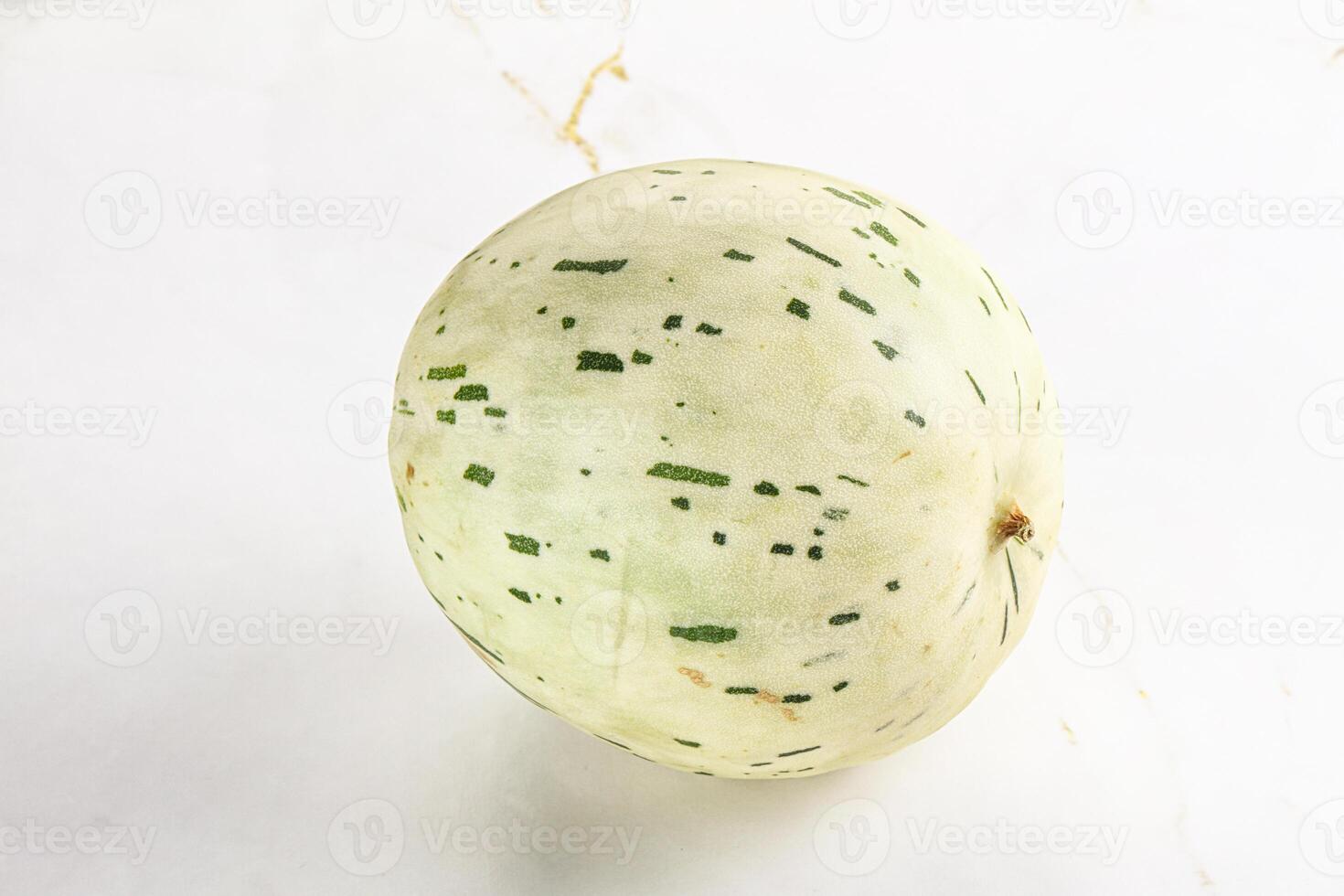 Ripe sweet juicy Dalmatin melon photo
