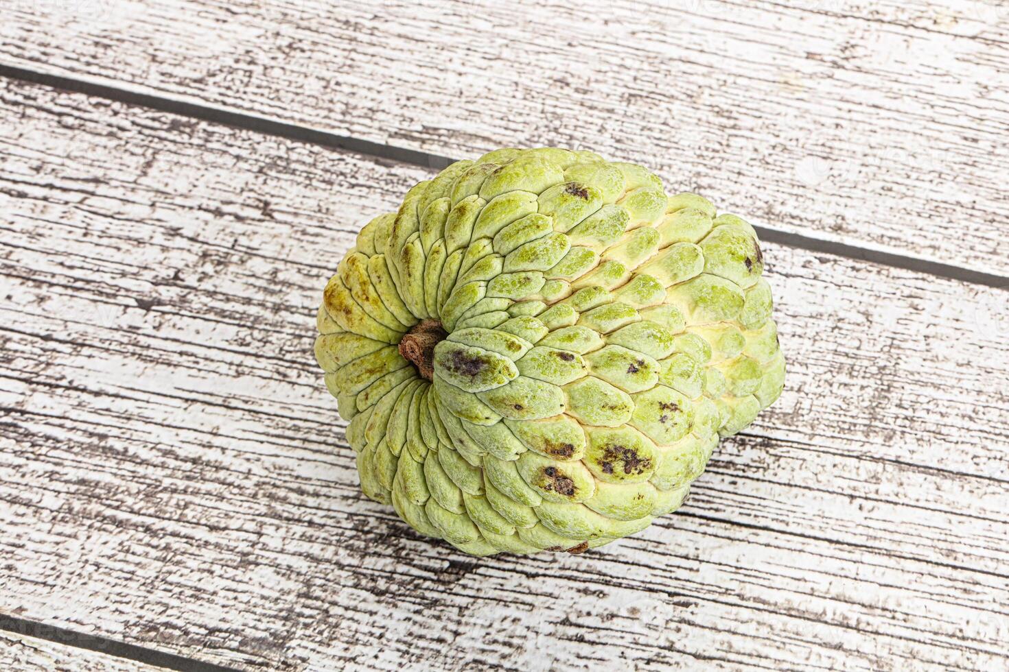 Tropical fresh ripe sweet anona photo