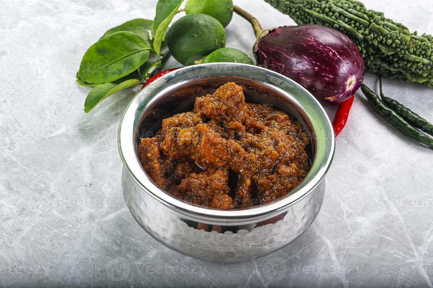 Indian vegetarian cuisine - malay kofta photo