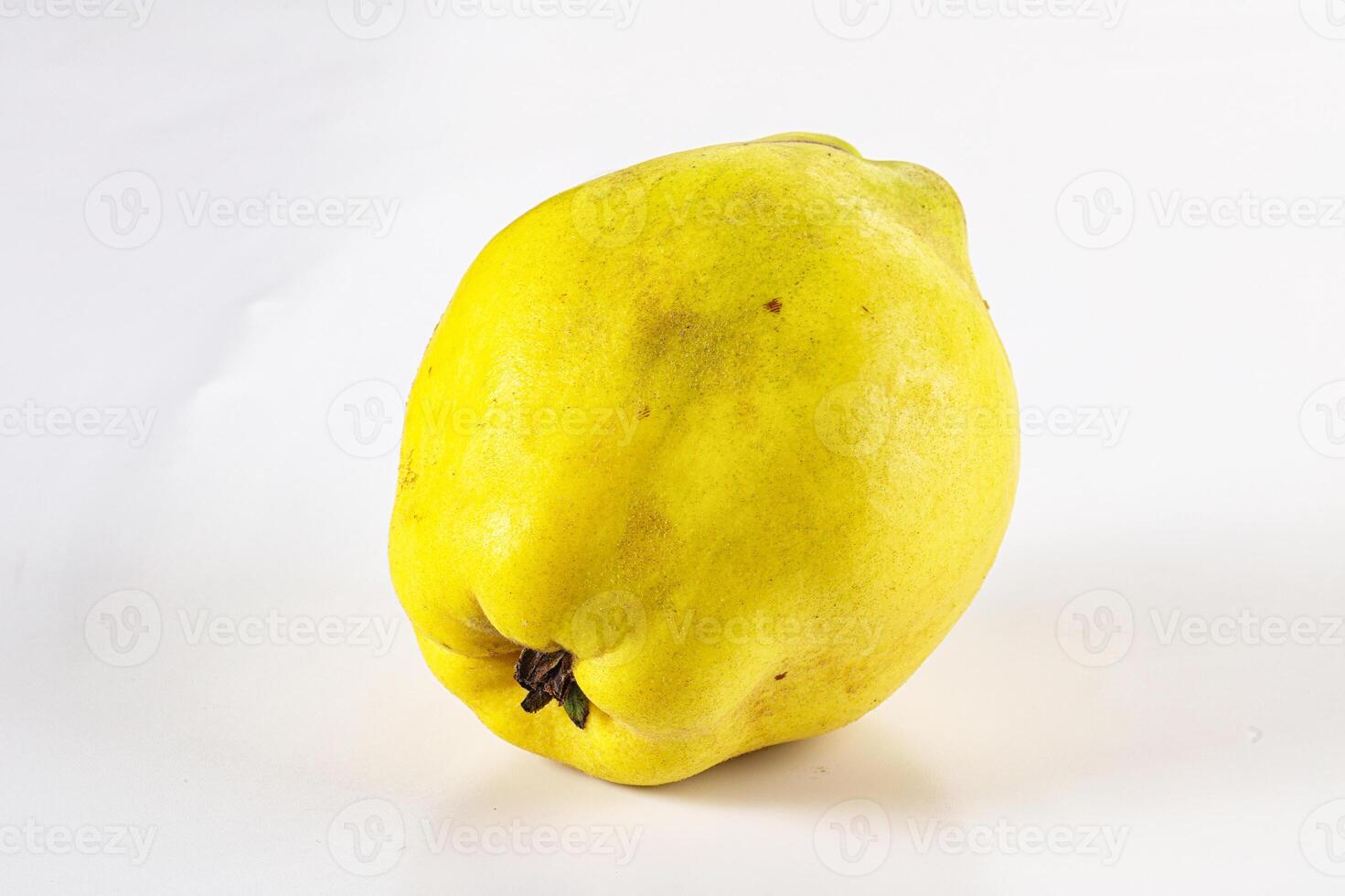 Ripe sweet organic quince fruit photo