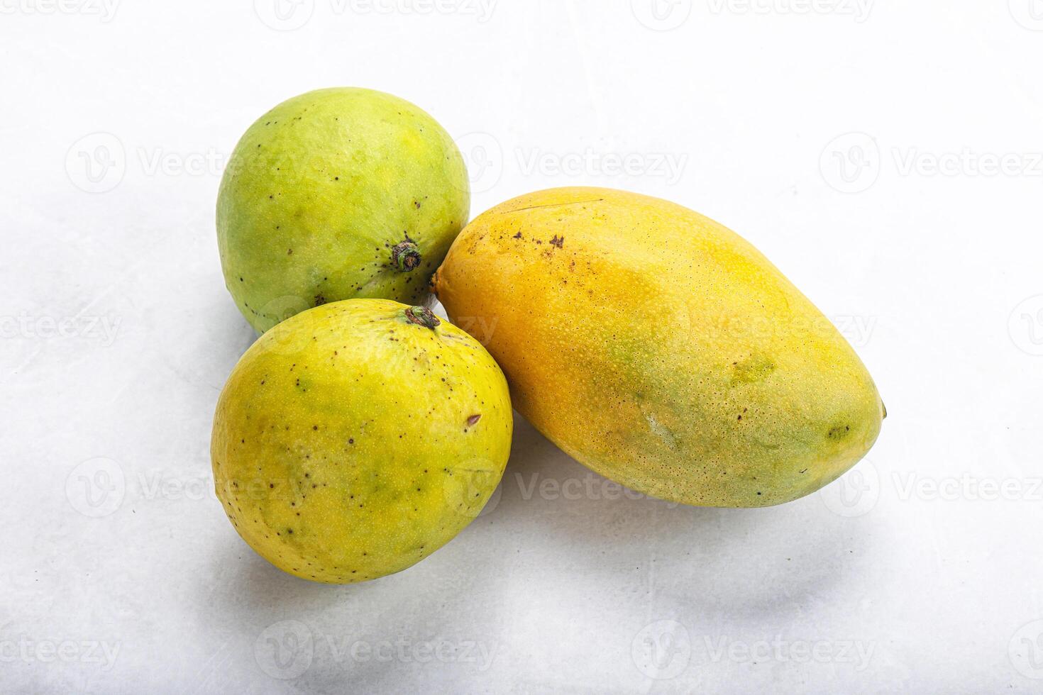 Fresh sweet and juicy mango heap photo