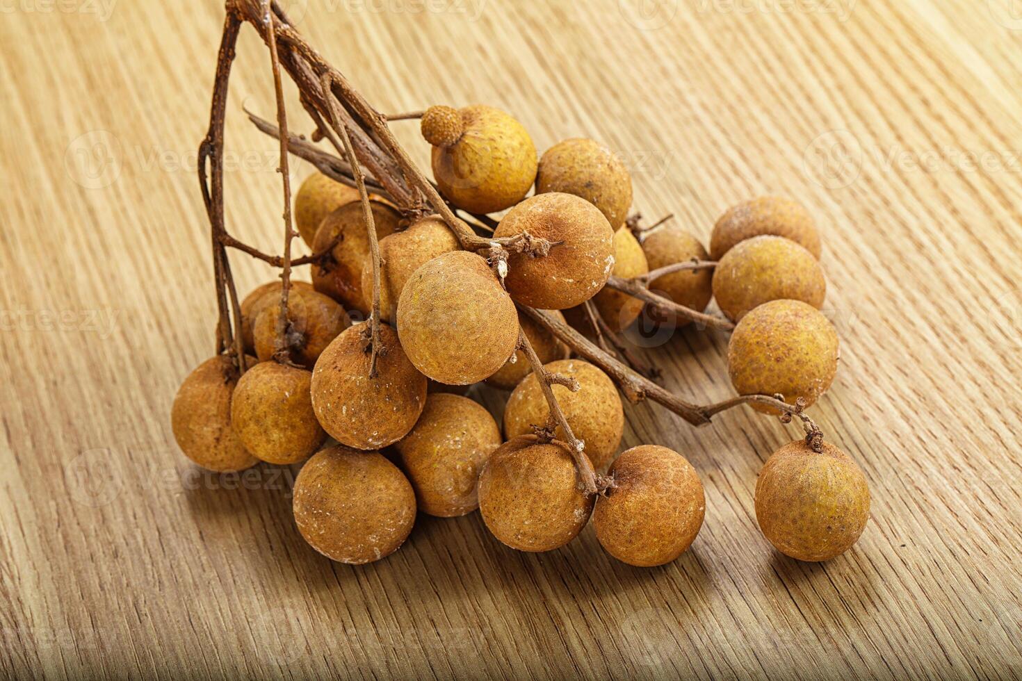 Ripe sweet tropical Longan fruit photo