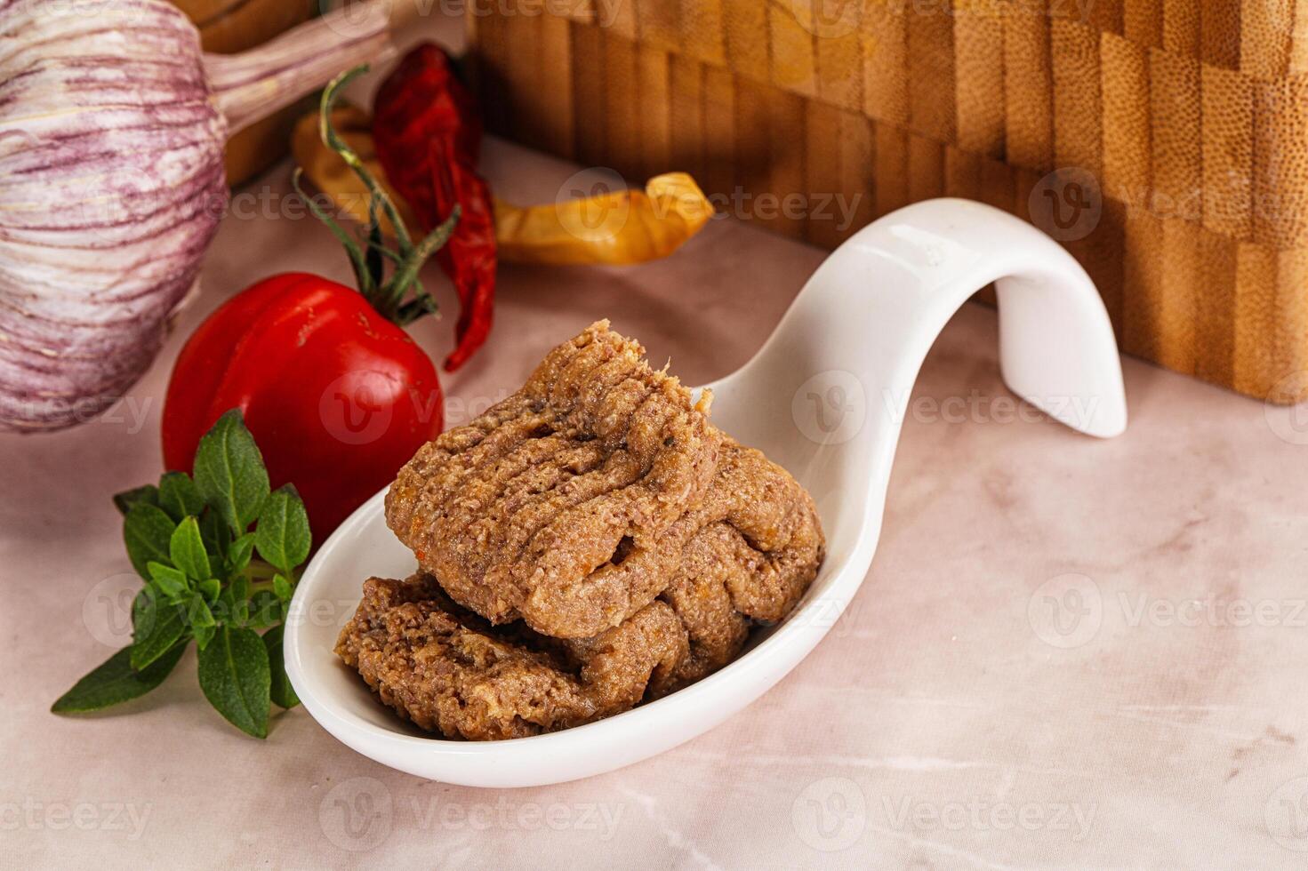 Liver Pate spread in the bowl photo