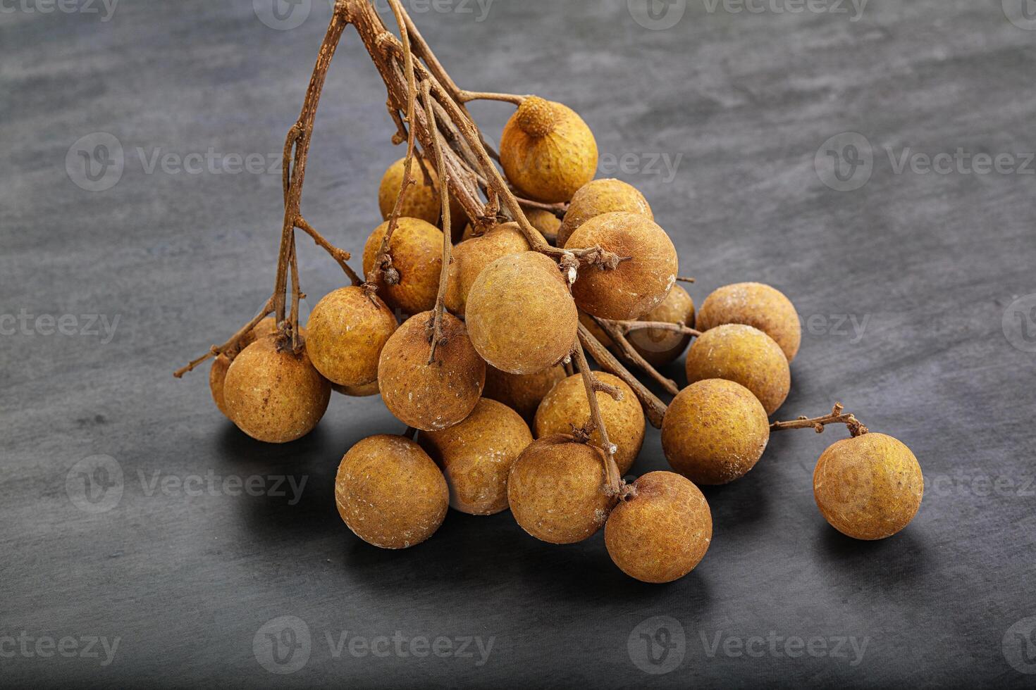 Ripe sweet tropical Longan fruit photo