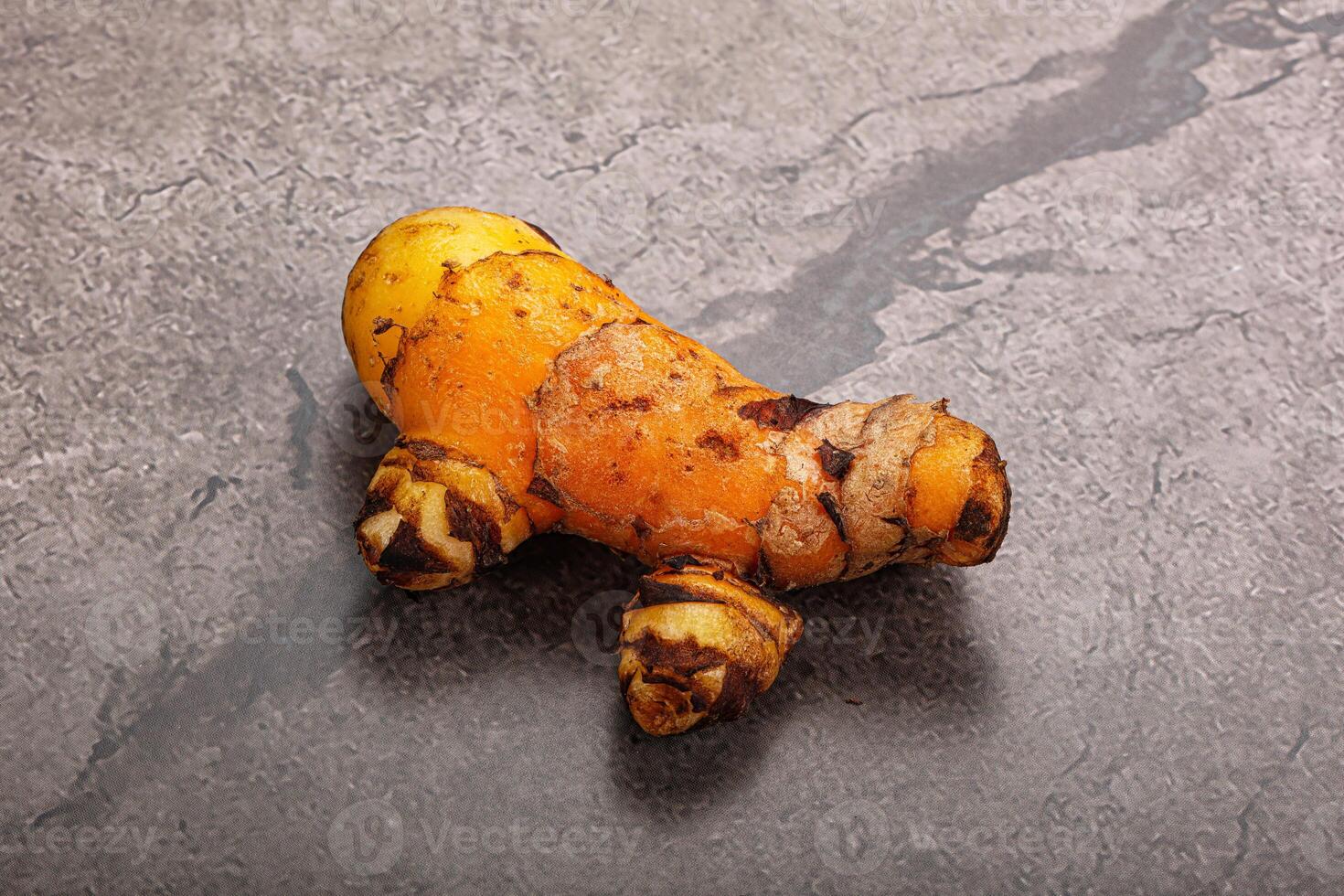 Fresh curcuma root for cooking photo