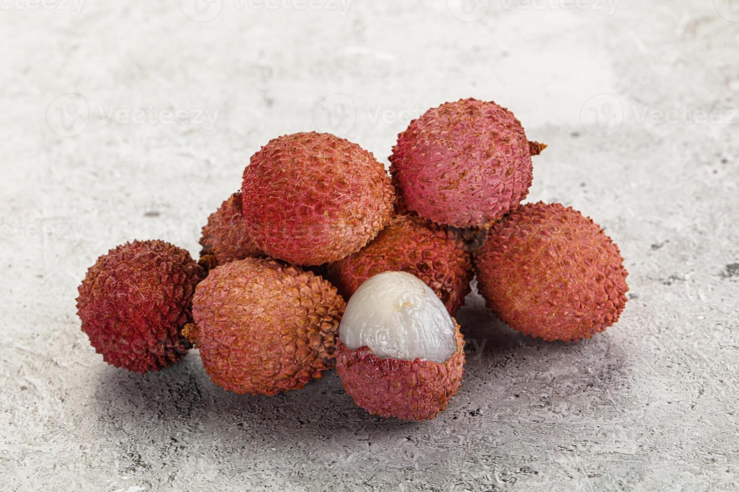 Sweet tasty tropical fruit Lychee photo
