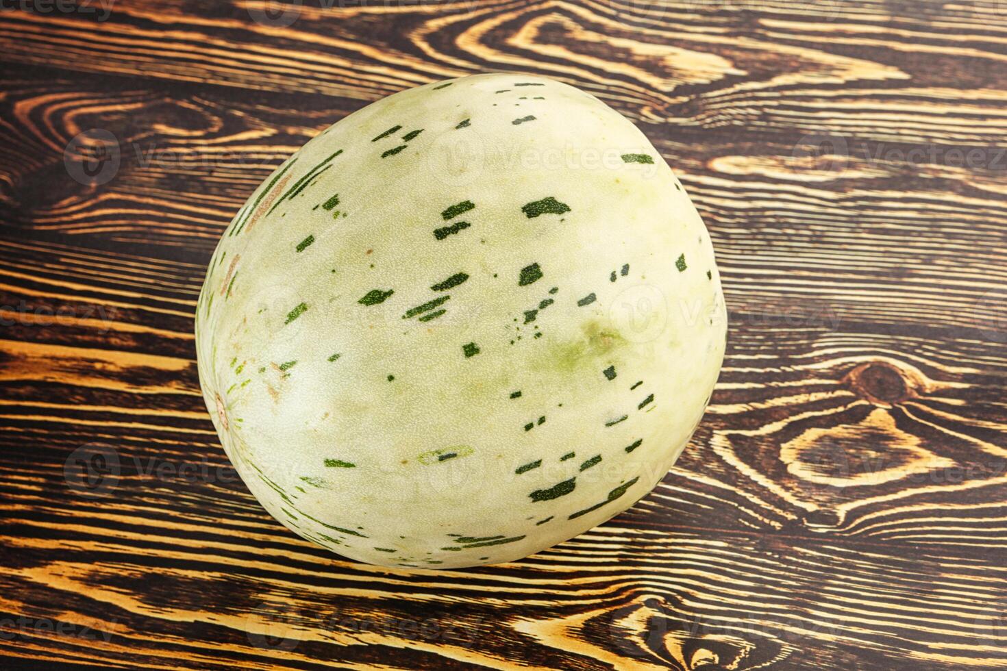Ripe sweet juicy Dalmatin melon photo