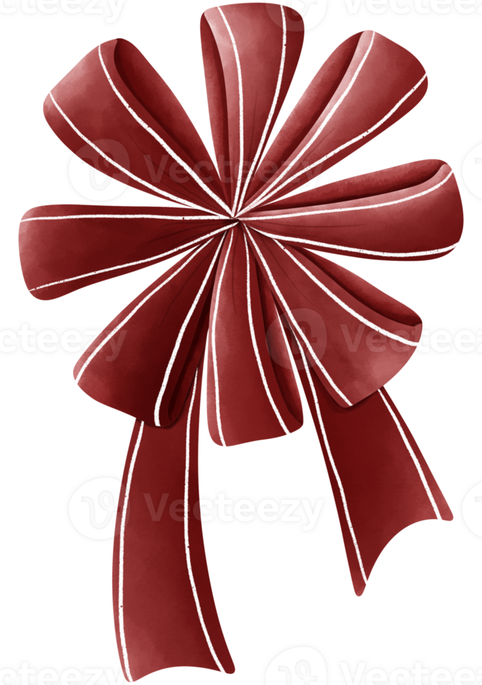 A simple, yet elegant, crimson ribbon is tied into a large, symmetrical bow. png
