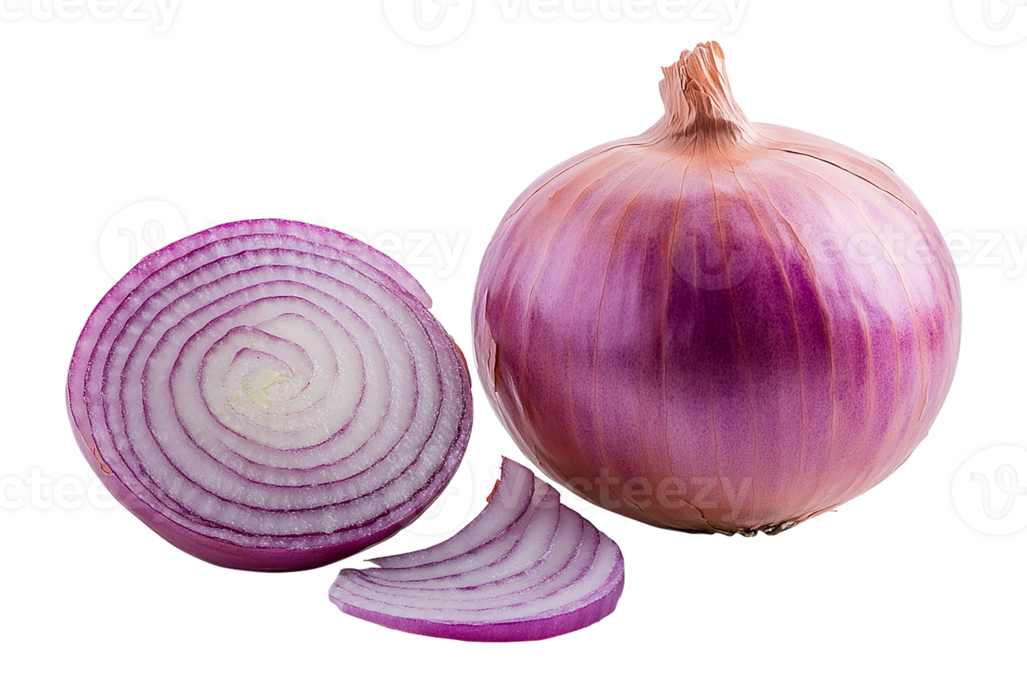 cipolla fetta, isolato png