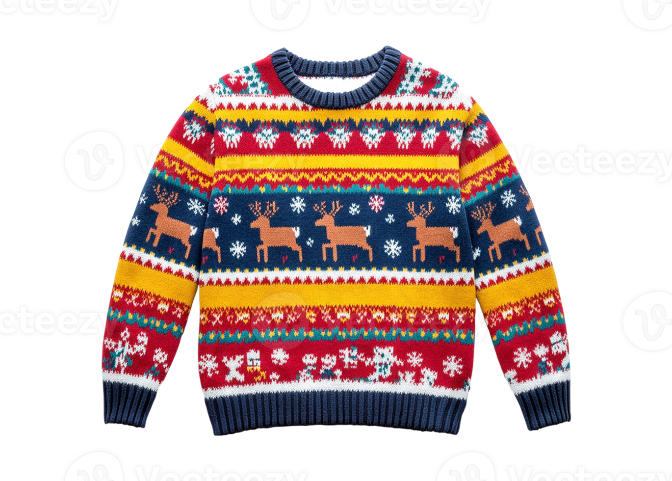 Knitted jumper isolated, transparent background png