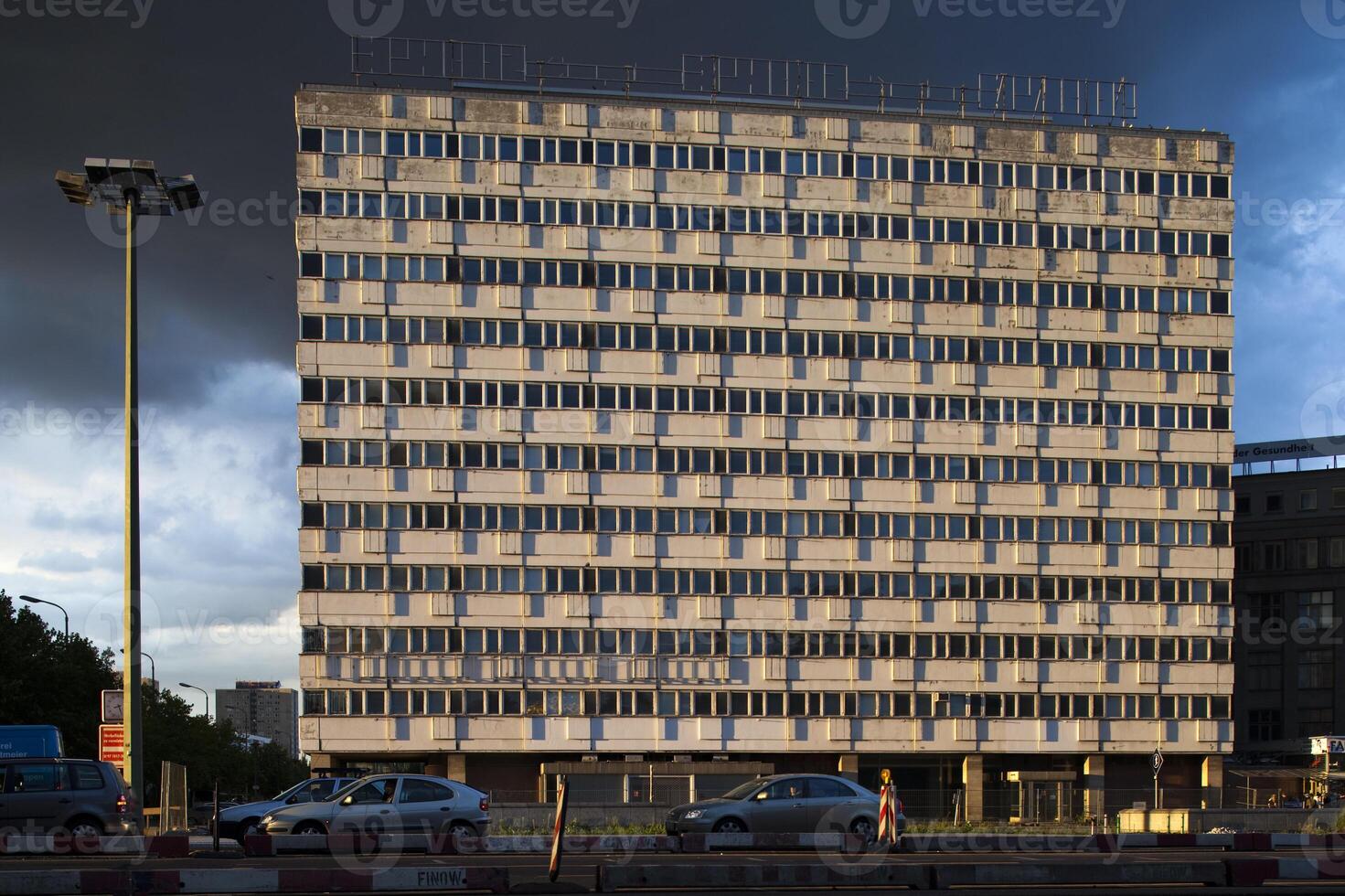 Modernist Apartment Building on Karl Marx Allee in Former East Berlin photo