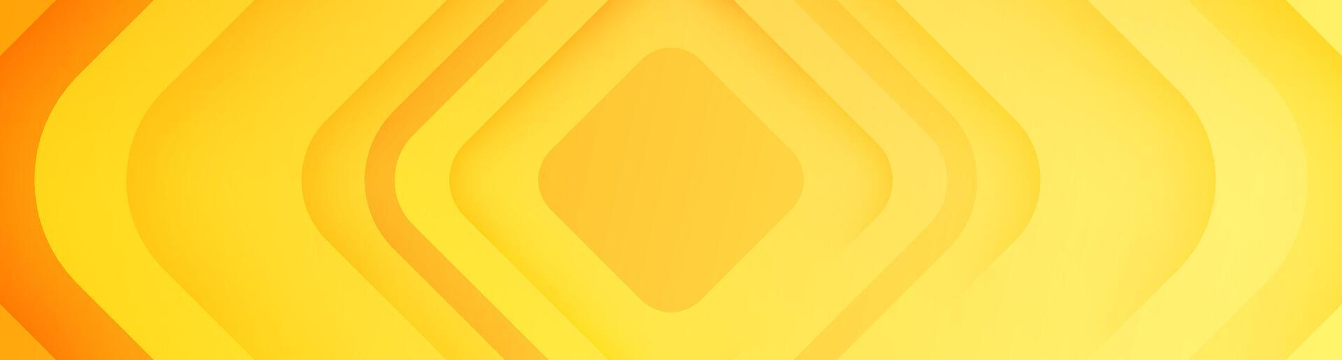 3D orange abstract background overlap layer on bright space with cutout effect decoration. Modern graphic design element rounded shape style concept for web banner, flyer, card, or brochure cover vector