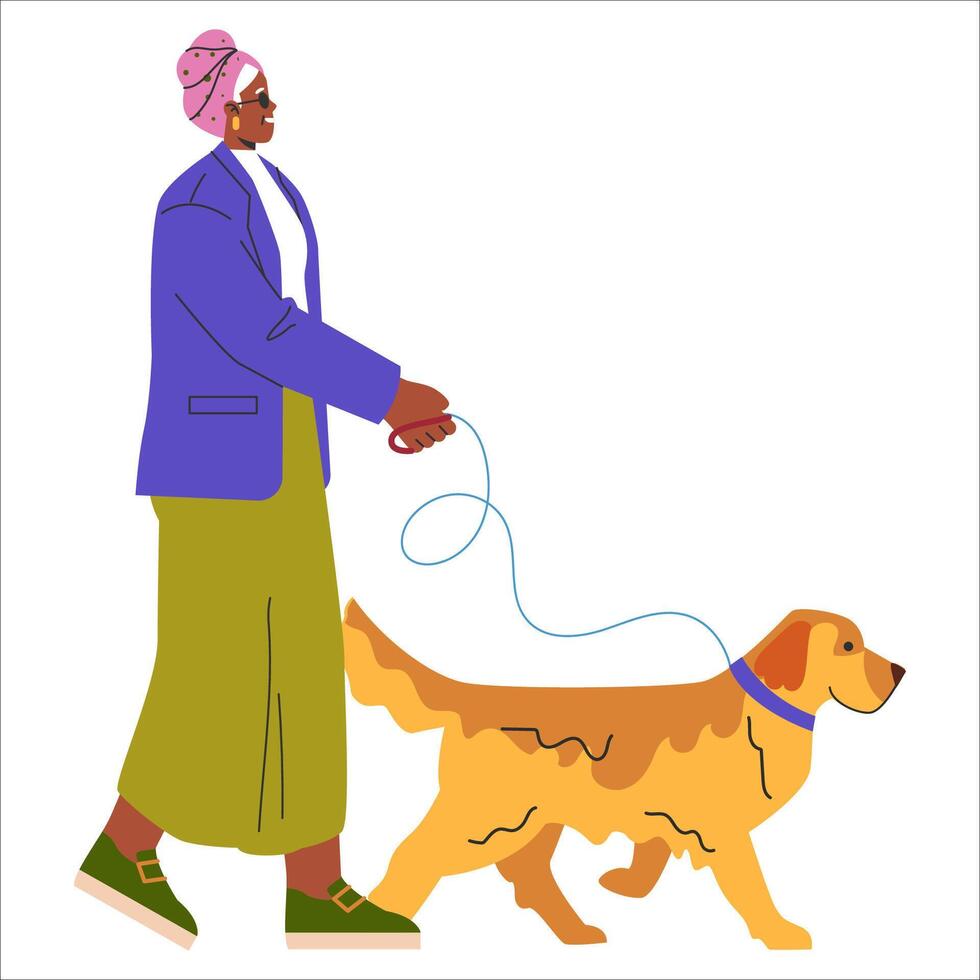 Diversity Businesswoman. Flat Illustration vector