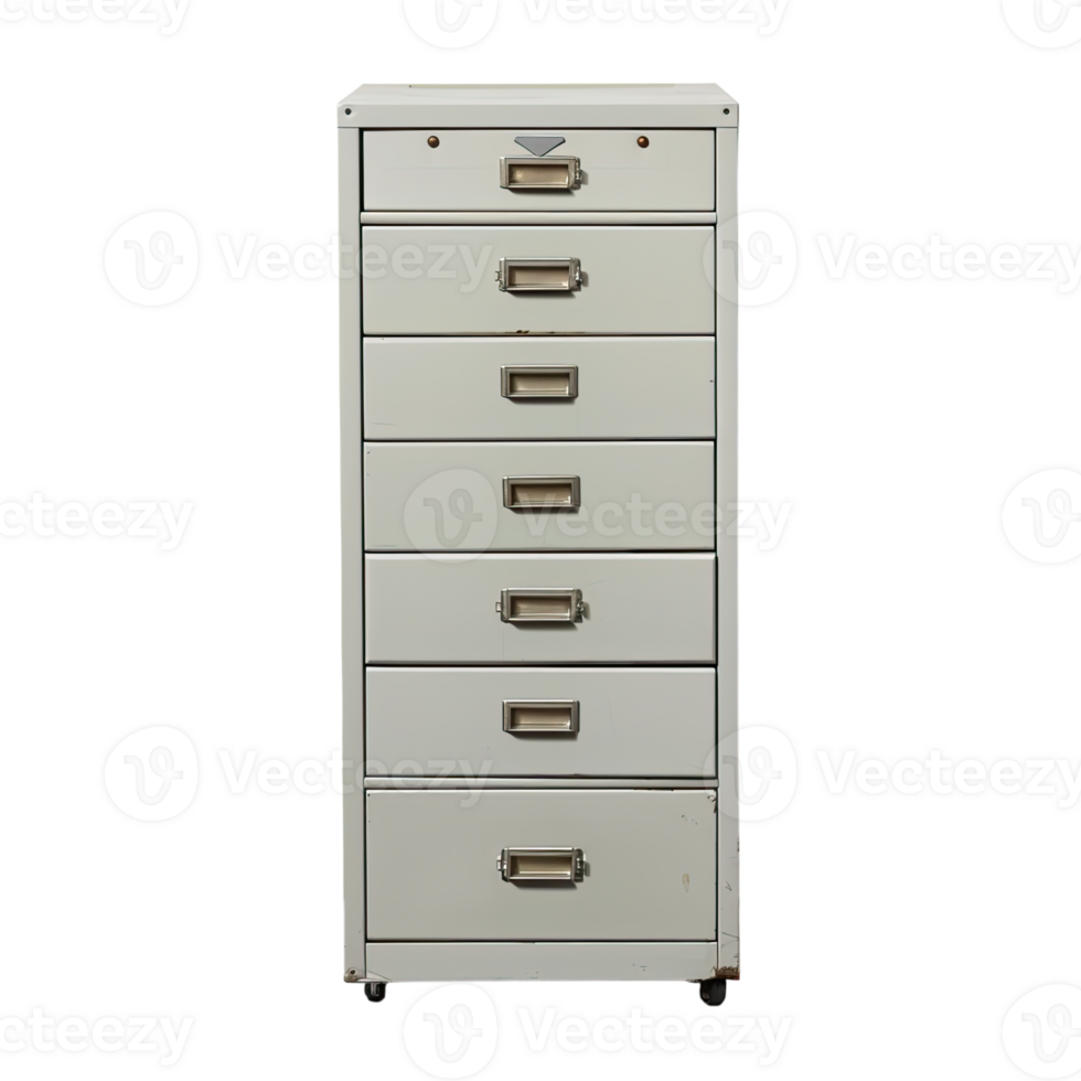 Filing cabinet front view png