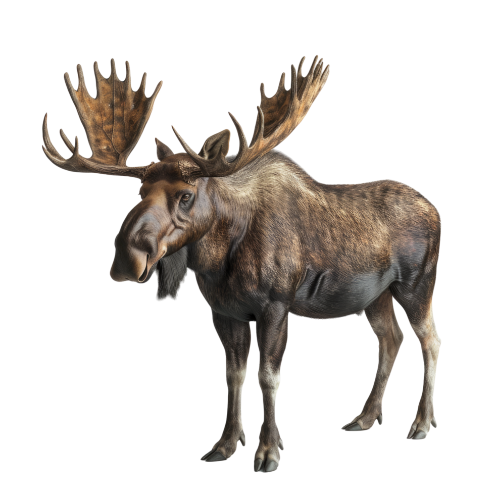 Moose full body view png