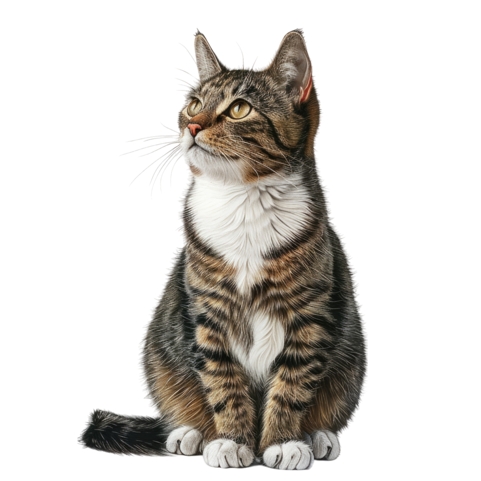 chat plein corps vue png
