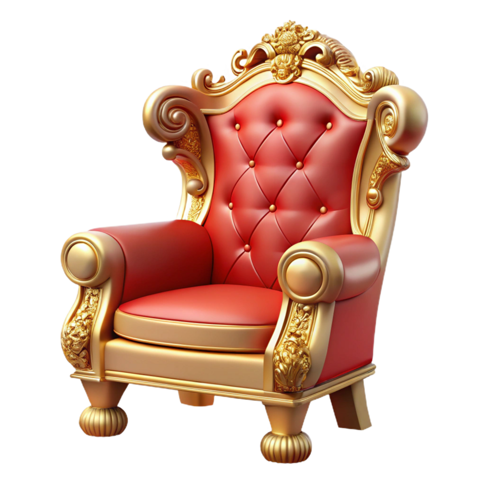 Luxury Throne Chair Fit for Royalty png