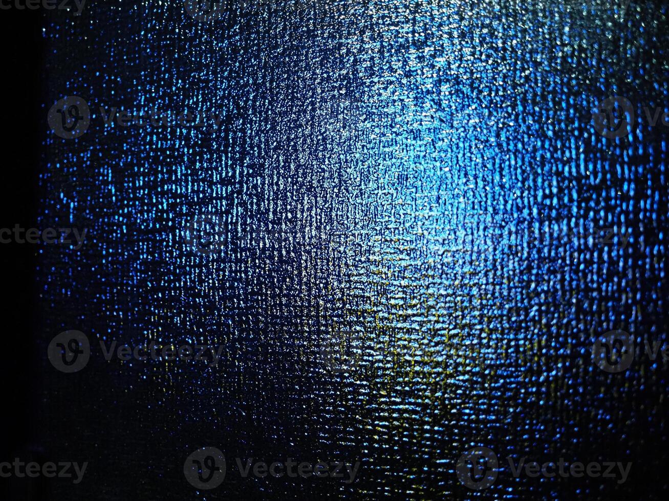 translucent blue glass texture background photo