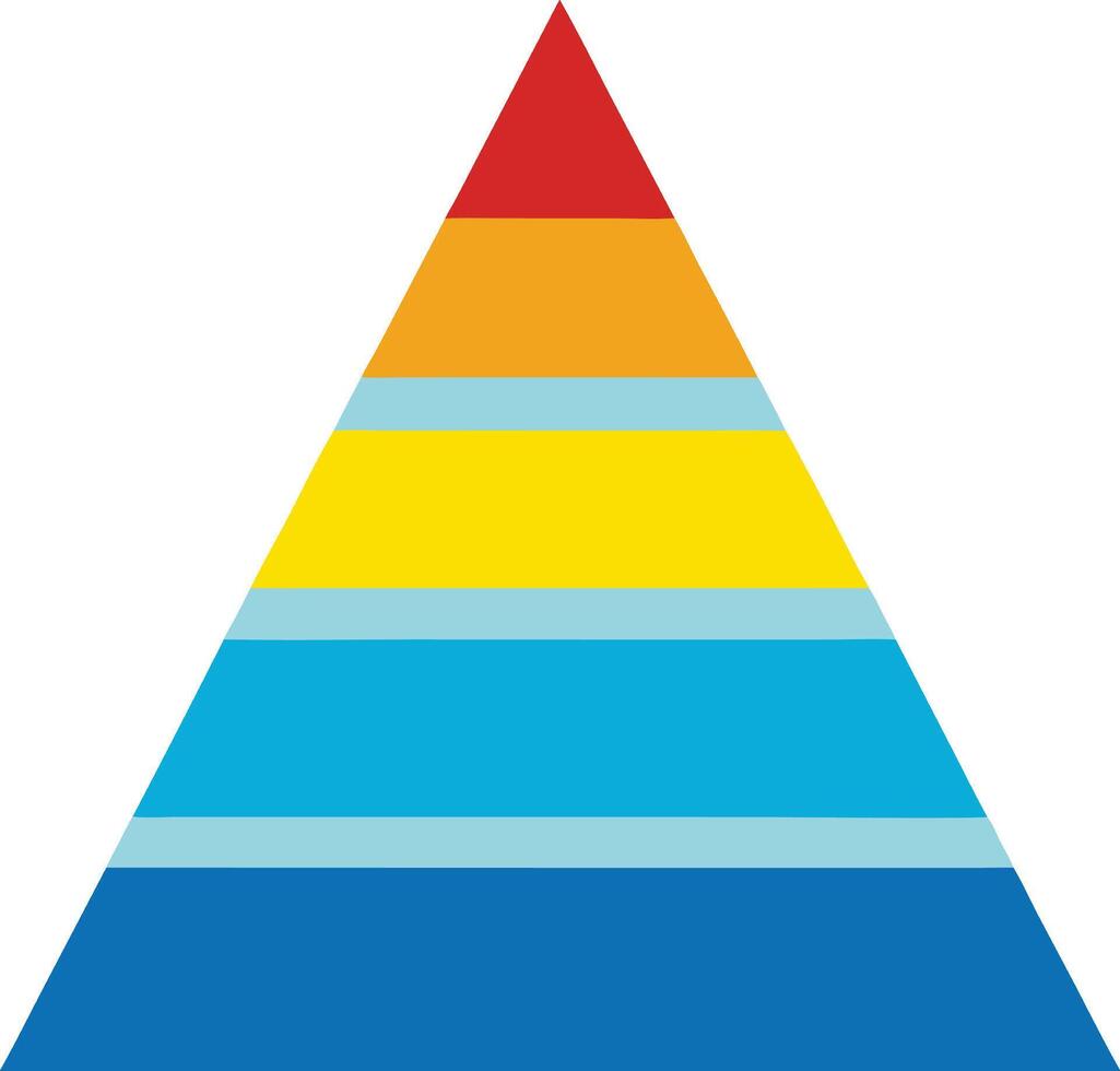 3d render of a pyramid vector